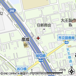 埼玉県三郷市谷口397周辺の地図