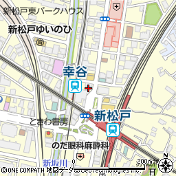 吉田不動産株式会社　新松戸店周辺の地図