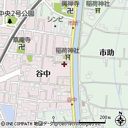 埼玉県三郷市谷中49周辺の地図