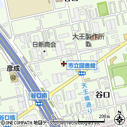 埼玉県三郷市谷口391周辺の地図