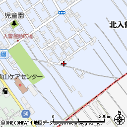 埼玉県狭山市北入曽1458-113周辺の地図