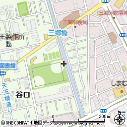埼玉県三郷市谷口639周辺の地図