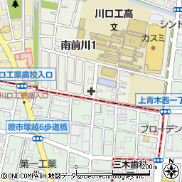 株式会社庭研　コンクリート工事周辺の地図