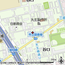 埼玉県三郷市谷口543周辺の地図