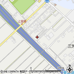 埼玉県入間郡三芳町上富426-7周辺の地図
