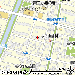 新松戸サンライトパストラル弐番街Ｂ周辺の地図