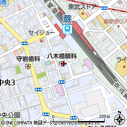前田荘周辺の地図