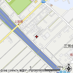 埼玉県入間郡三芳町上富426-30周辺の地図