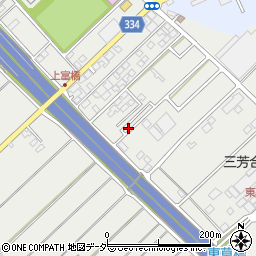埼玉県入間郡三芳町上富426-30周辺の地図