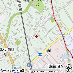 埼玉県入間市下藤沢557周辺の地図