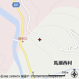 岐阜県下呂市馬瀬西村248周辺の地図