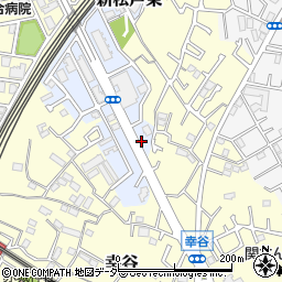 千葉県松戸市新松戸東8周辺の地図
