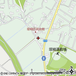 千葉県柏市塚崎66-3周辺の地図