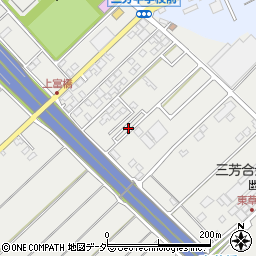 埼玉県入間郡三芳町上富426-28周辺の地図