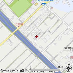 埼玉県入間郡三芳町上富426-11周辺の地図