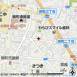 埼玉県蕨市錦町3丁目1-11周辺の地図