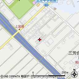 埼玉県入間郡三芳町上富426-12周辺の地図