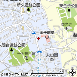 埼玉県入間市新久701周辺の地図