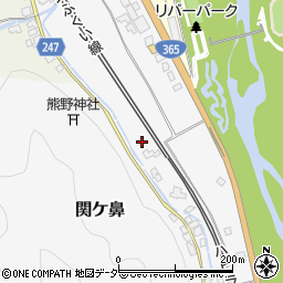 福井県南越前町（南条郡）関ケ鼻周辺の地図