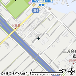 埼玉県入間郡三芳町上富426-27周辺の地図