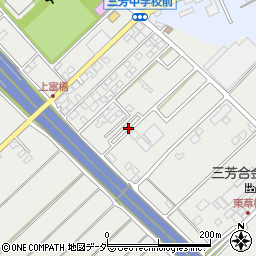 埼玉県入間郡三芳町上富426-27周辺の地図