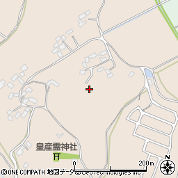千葉県成田市臼作周辺の地図