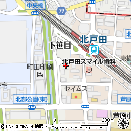 メモリアルホール至誠会館北戸田ホール周辺の地図