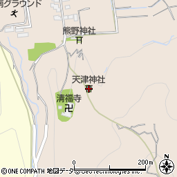 天津神社周辺の地図