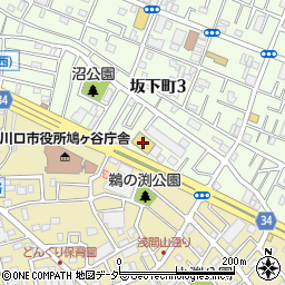 株式会社テンポスバスターズ　鳩ヶ谷家具専門館周辺の地図