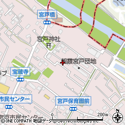 埼玉県朝霞市宮戸4丁目2-59-16周辺の地図