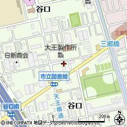 埼玉県三郷市谷口544周辺の地図