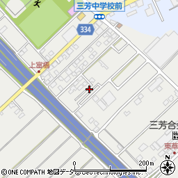 埼玉県入間郡三芳町上富426-15周辺の地図