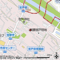 埼玉県朝霞市宮戸4丁目2-59-17周辺の地図