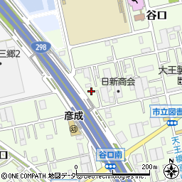 埼玉県三郷市谷口383周辺の地図