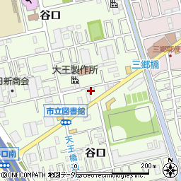 埼玉県三郷市谷口629周辺の地図