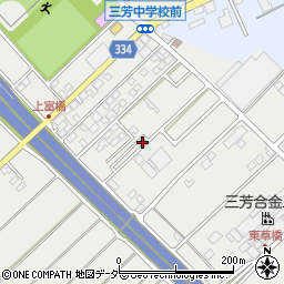 埼玉県入間郡三芳町上富426-23周辺の地図