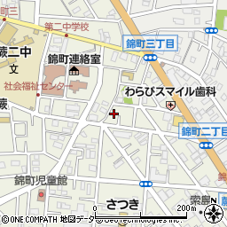 埼玉県蕨市錦町3丁目1-16周辺の地図