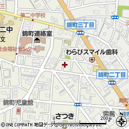 埼玉県蕨市錦町3丁目1-19周辺の地図