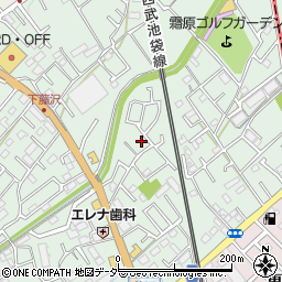 埼玉県入間市下藤沢626周辺の地図