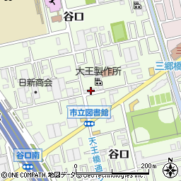 埼玉県三郷市谷口551周辺の地図