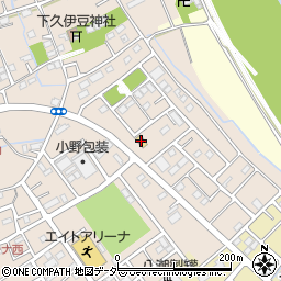 ファミリーマート八潮鶴ヶ曽根店周辺の地図