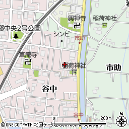 埼玉県三郷市谷中94周辺の地図