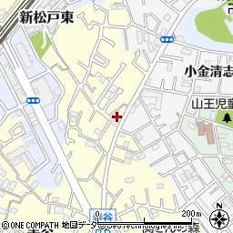 ベルピア新松戸２周辺の地図