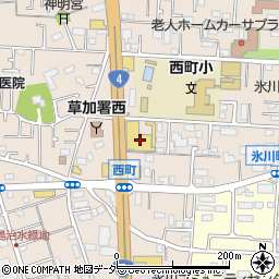 ネッツトヨタ埼玉（株）　草加店周辺の地図