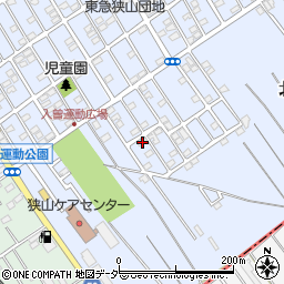 埼玉県狭山市北入曽1458-104周辺の地図