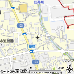 埼玉県川口市新堀1100周辺の地図