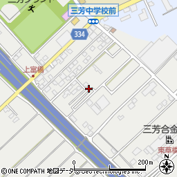 埼玉県入間郡三芳町上富426-18周辺の地図