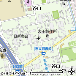 埼玉県三郷市谷口553周辺の地図