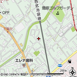 埼玉県入間市下藤沢588周辺の地図