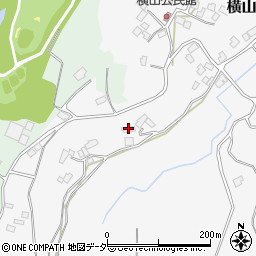千葉県成田市横山581周辺の地図